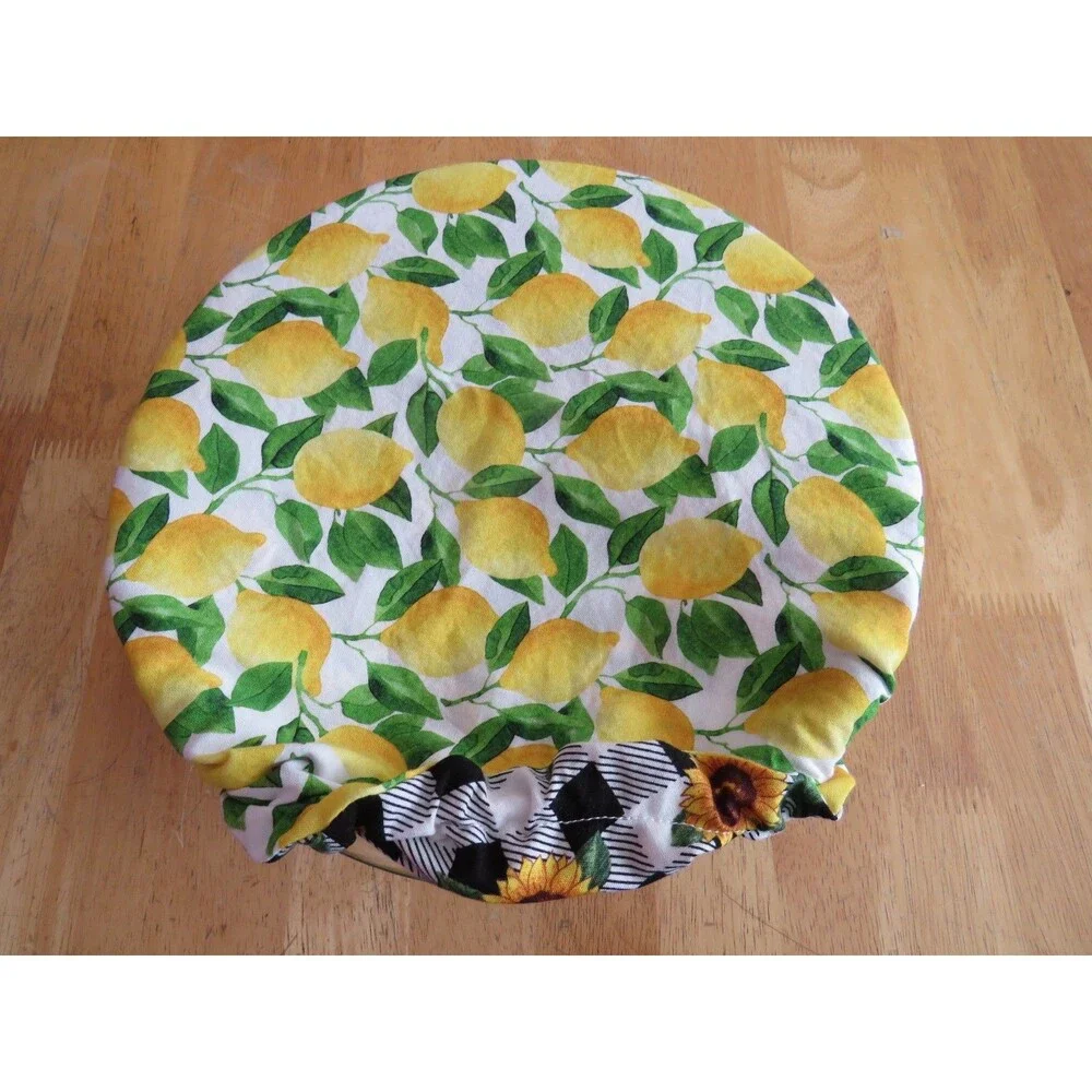 Kitchenaid Bowl Cover Reversible Lemon and Sunflower Mixer Cover